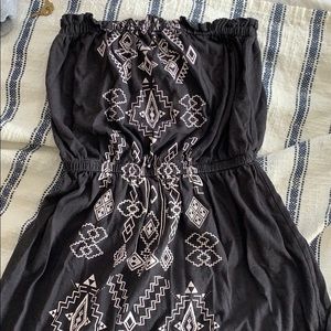 Billabong strapless swimsuit cover or dress